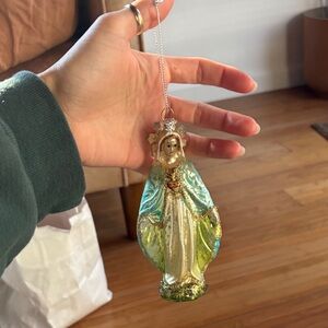 Virgin Mary ornament